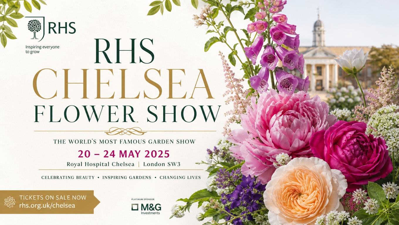 High quality printed flower show posters