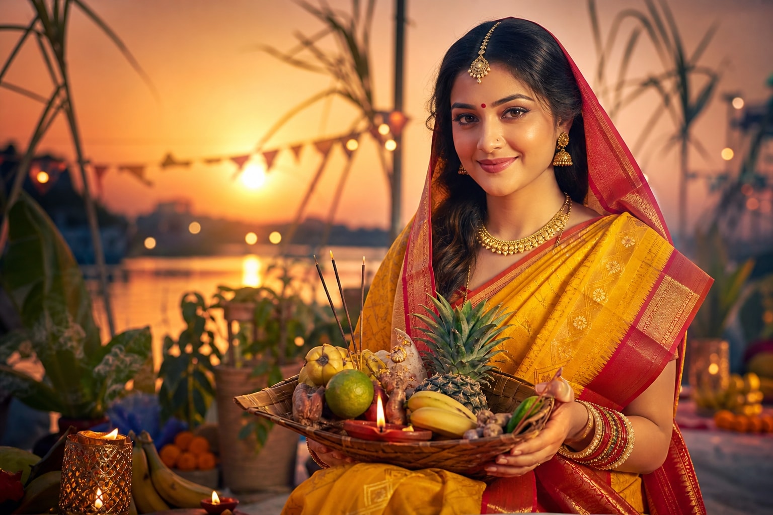Harness Advanced AI Image Generation for Chhath Puja