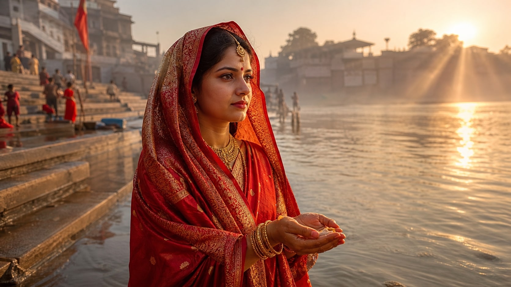 Experience next-level devotional aesthetics with Chhath Puja prompts