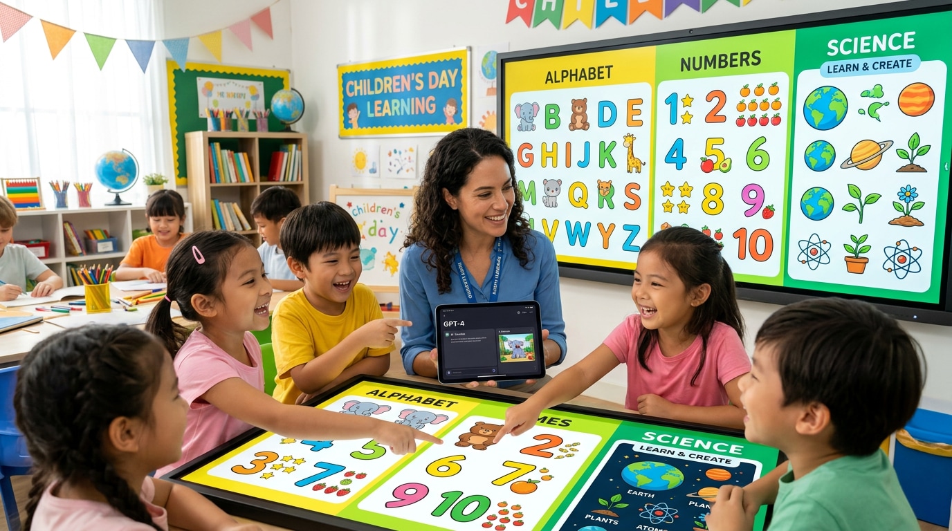 Boost educational engagement with trending children's day images