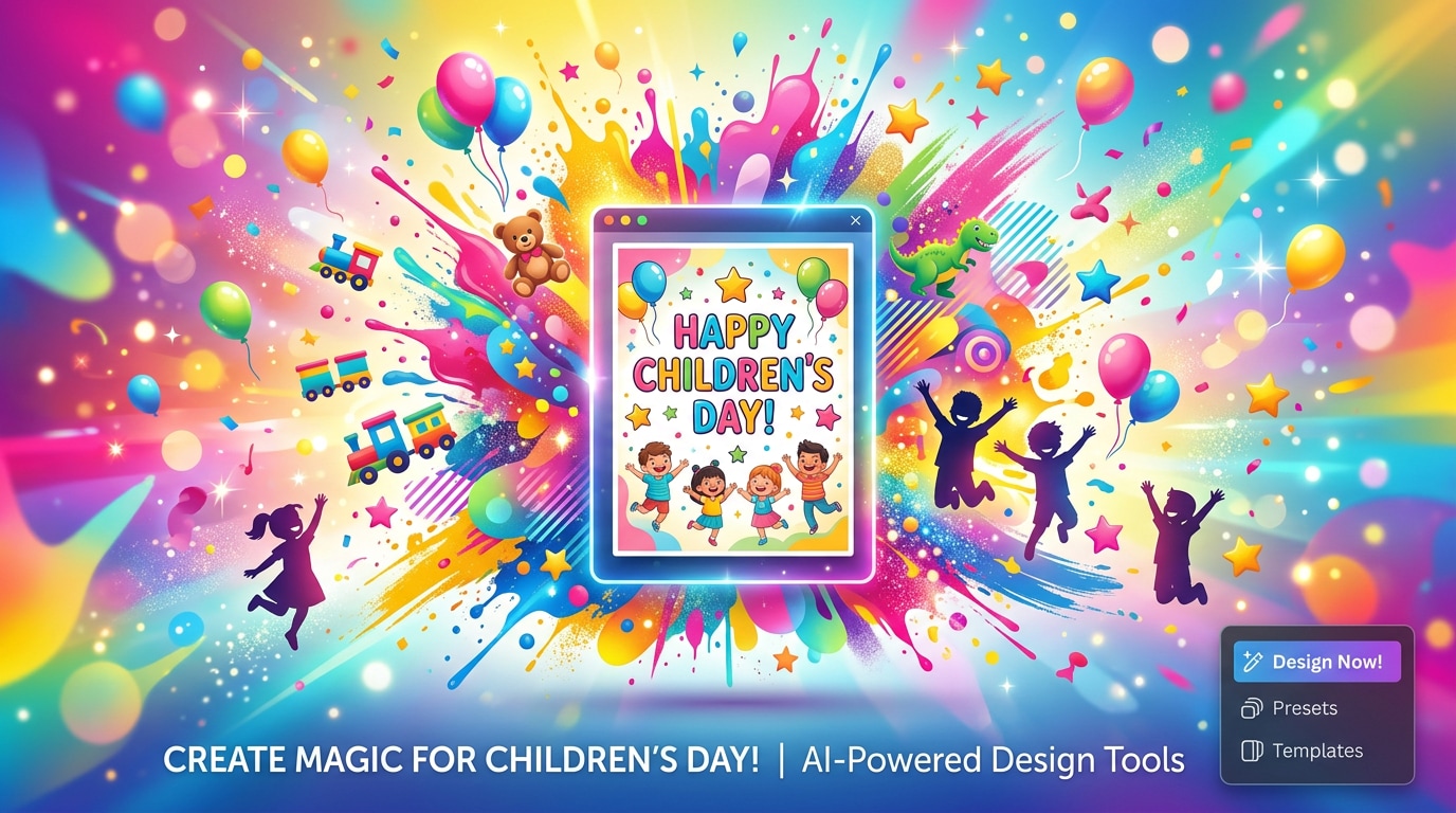 Spark joyful creativity with kids posters