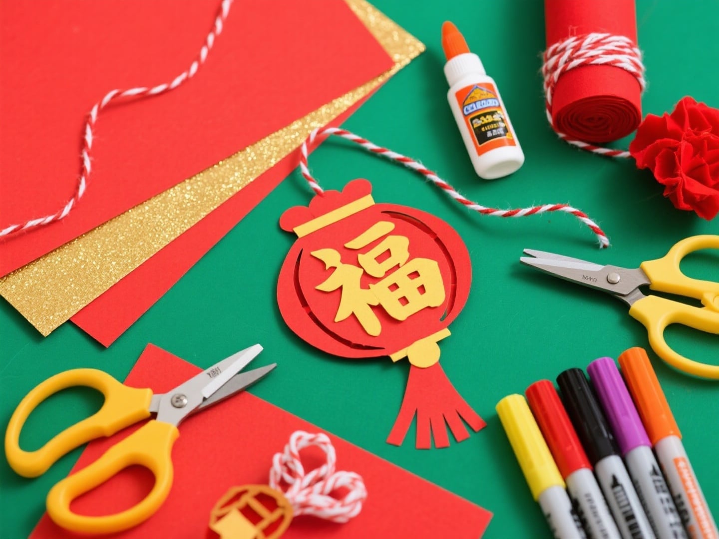 Gather Your Chinese New Craft Supplies