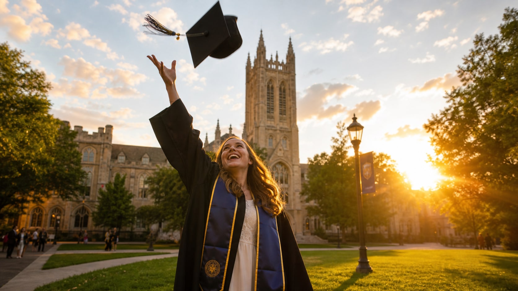 Generate graduation and senior student portraits