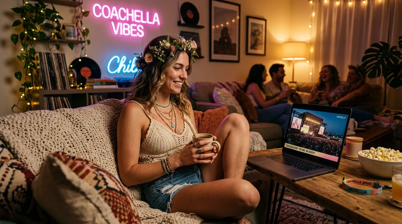 Animate Coachella Girl Photos