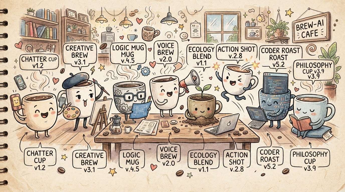 Access Elite AI Image Models for coffee doodle AI generation