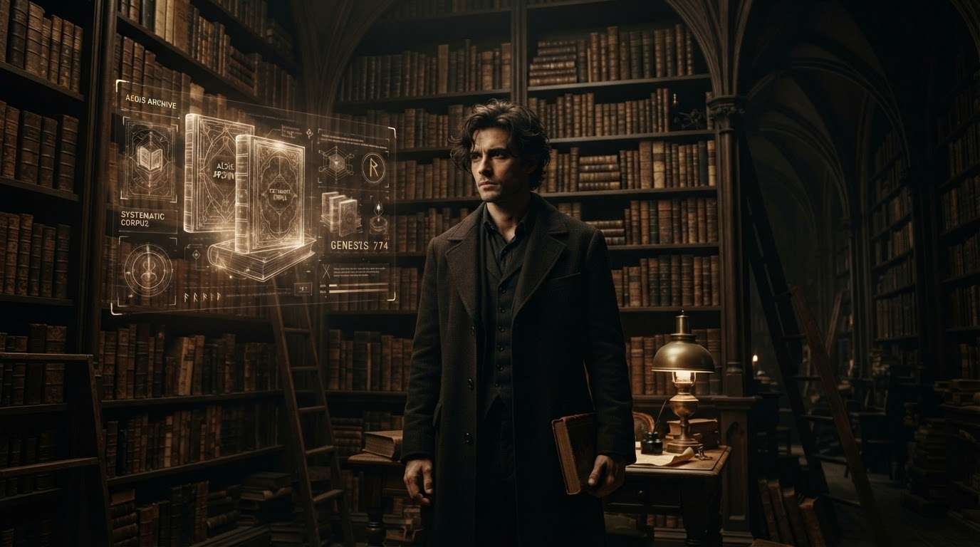 Generate gothic bookstore visuals with advanced AI models