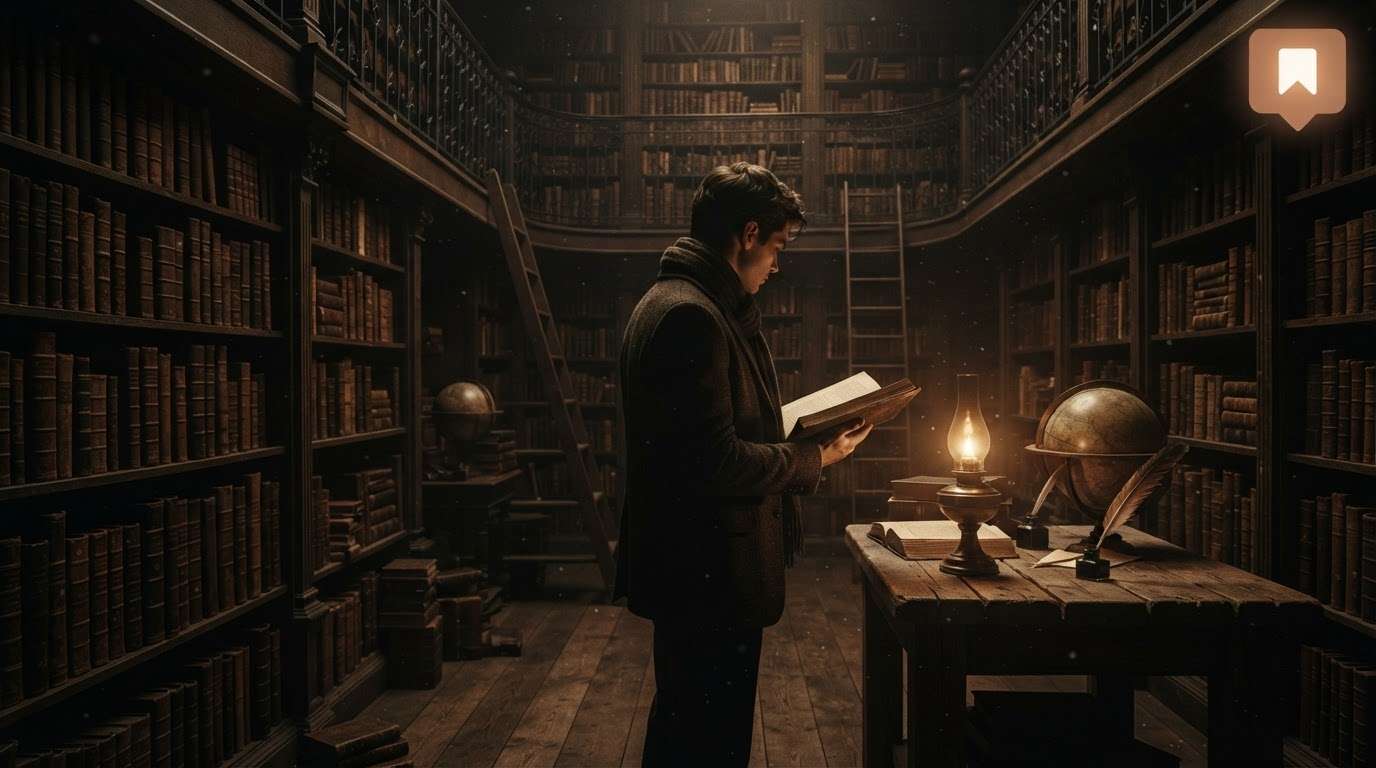 Captivate social media with vintage bookstore AI prompts