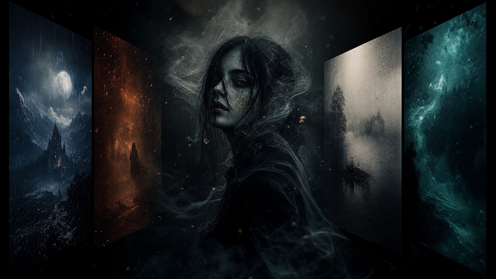 Animate your eerie masterpieces with dark theme prompts