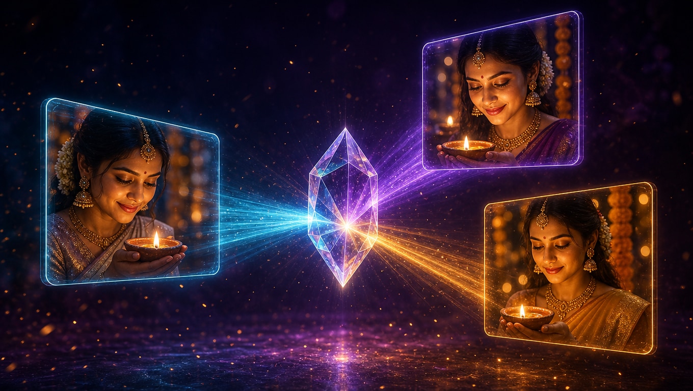 Harness Nano Banana Pro for Diwali diya girl AI photo prompts