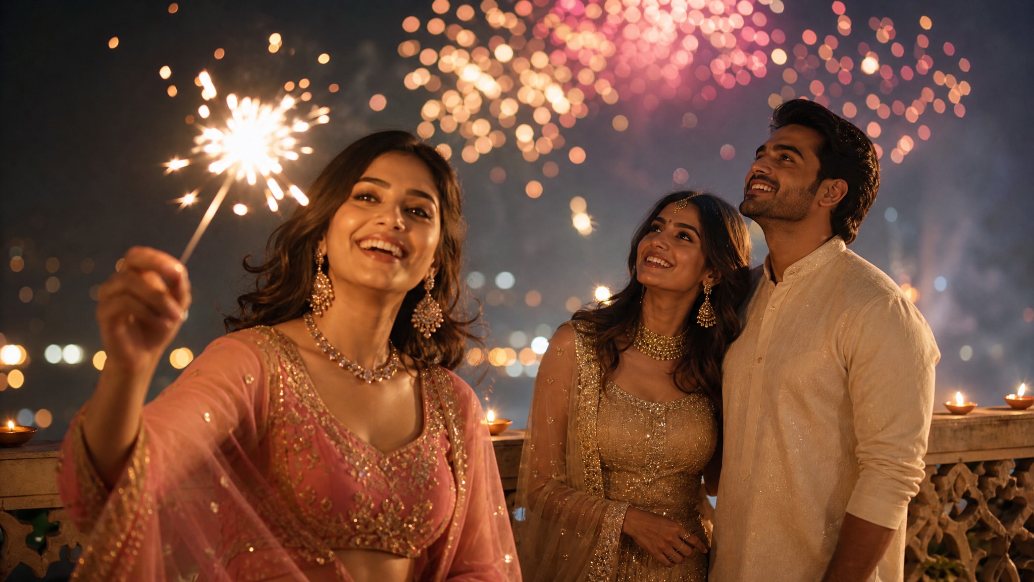 Generate stunning festival portraits with AI Diwali prompts