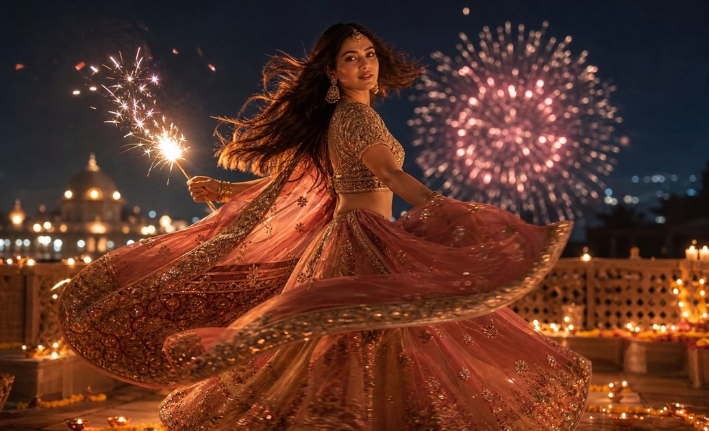 Bring Diwali girl portraits to life