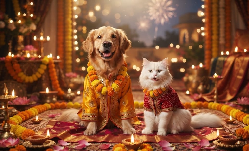 Celebrate With Custom Festive Art using AI