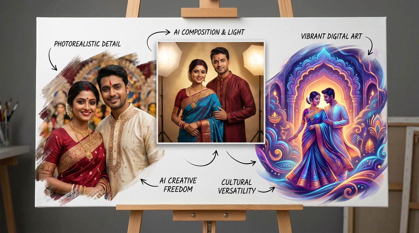 Flexible AI models for Durga Puja