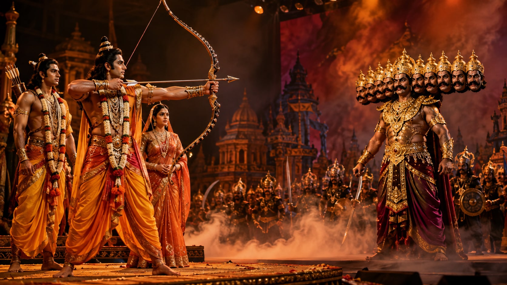 GPT Image 2 creating controlled Dussehra ai prompt results