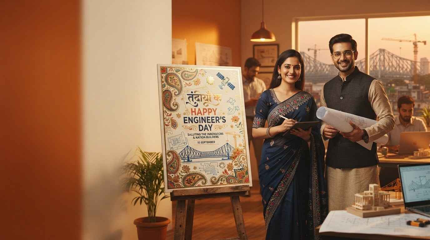 Personalize your happy Engineer's day card