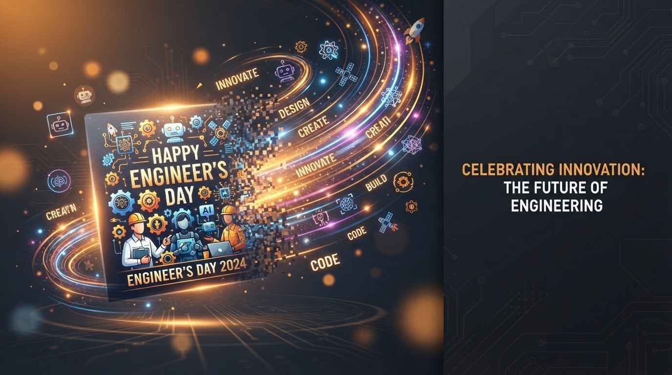 Use an Engineer's day card template