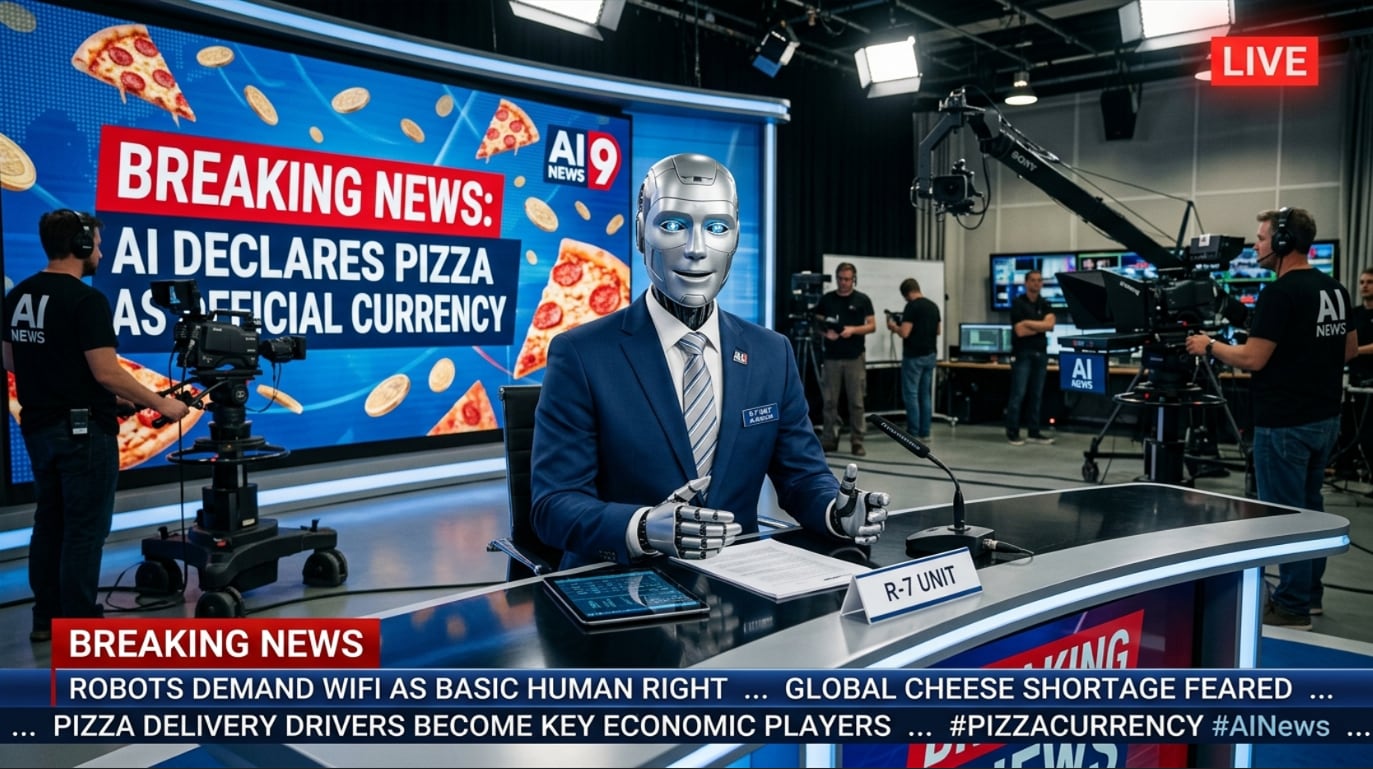 Generate Breaking News Video from Text