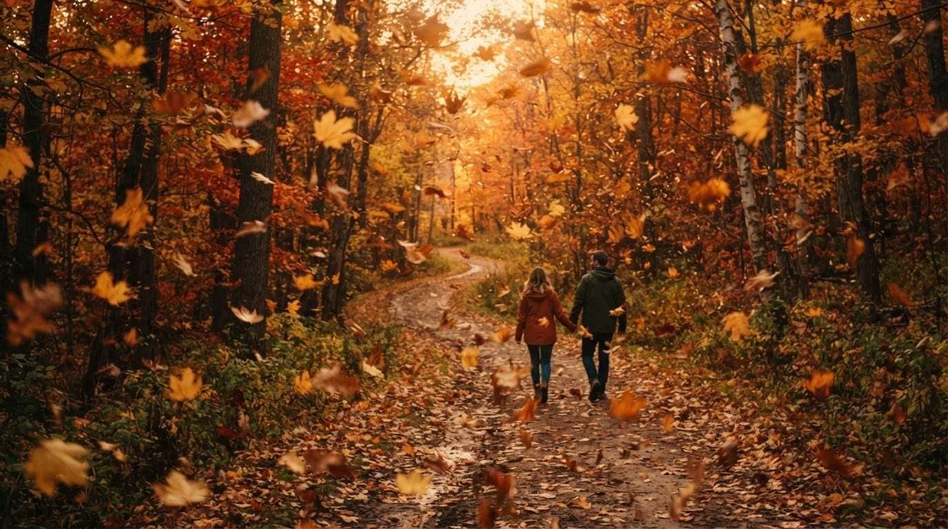 Resize and adapt ai autumn wallpapers