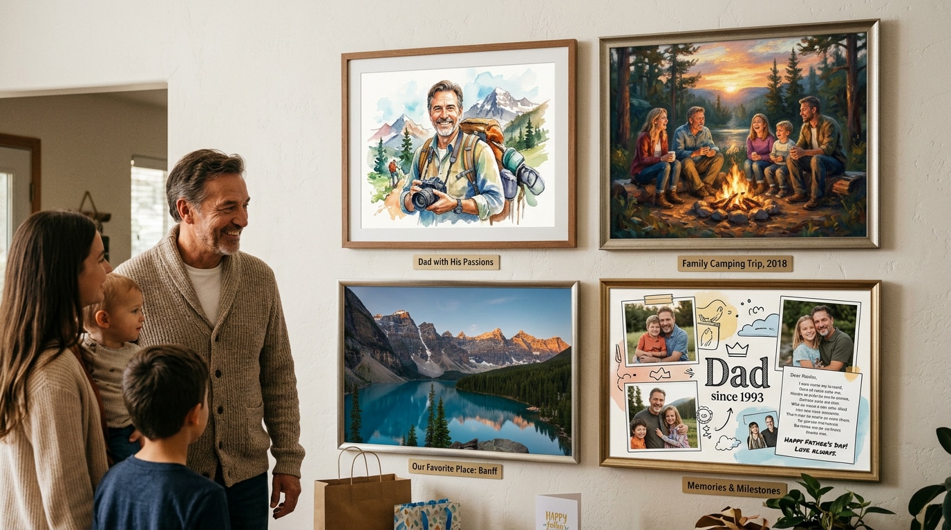 Heartfelt personalized gifts for dad