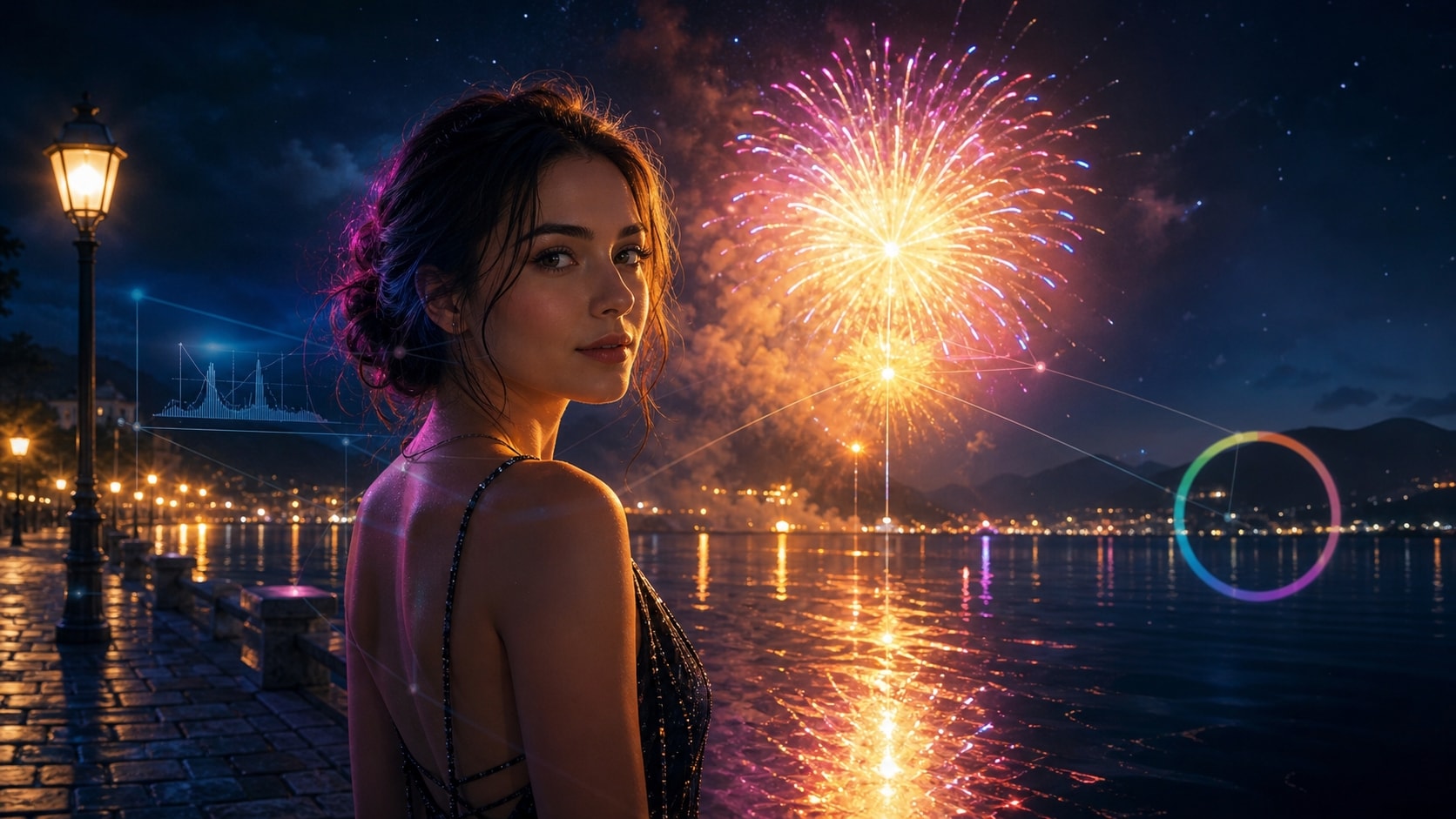 Master Night Lighting Effortlessly AI Image