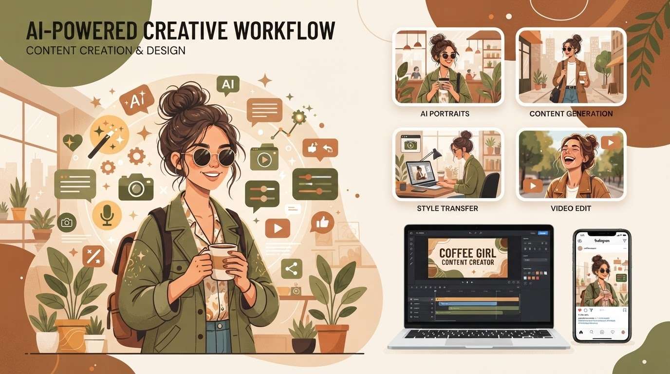 All-in-one AI editing workflow