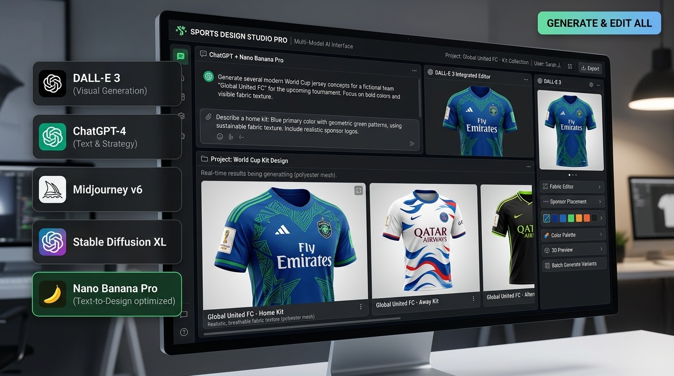 Powerful AI models for world cup jerseys