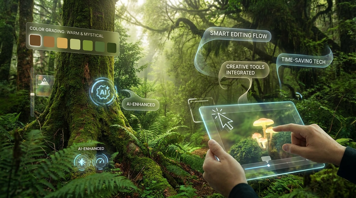 Elevate editing with forest image prompts