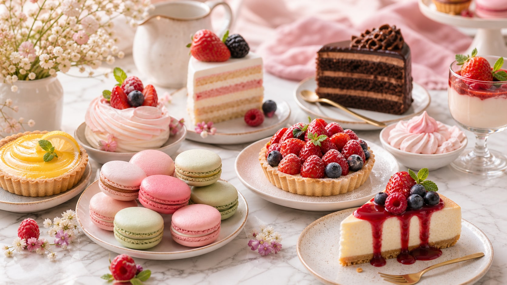 AI dessert prompt feature showing texture and freshness