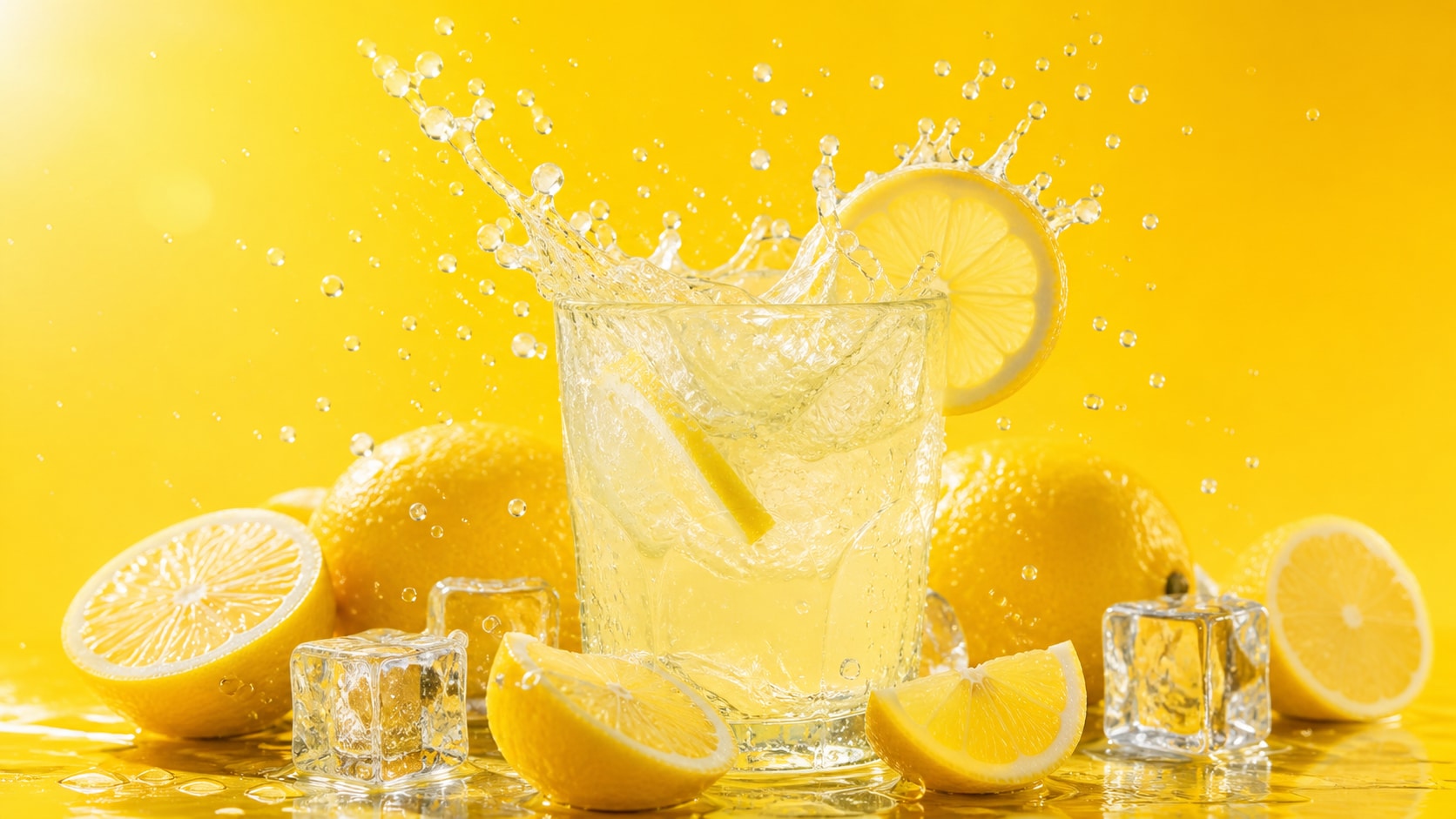 lemon juice splash prompt feature image