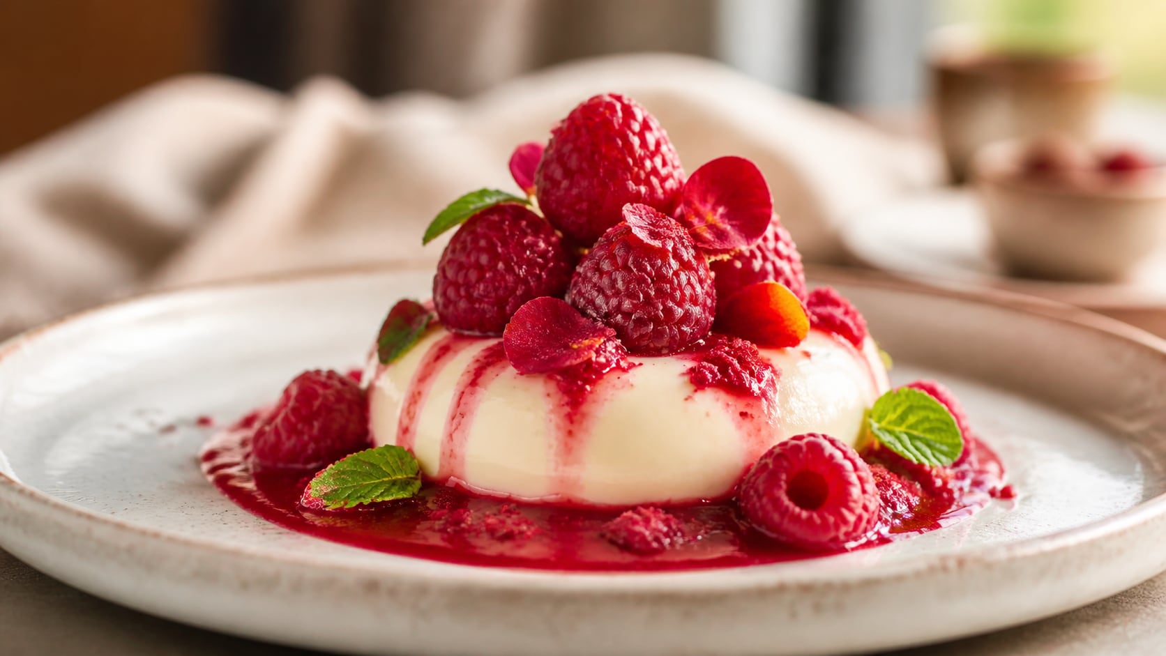raspberry dessert prompt feature image