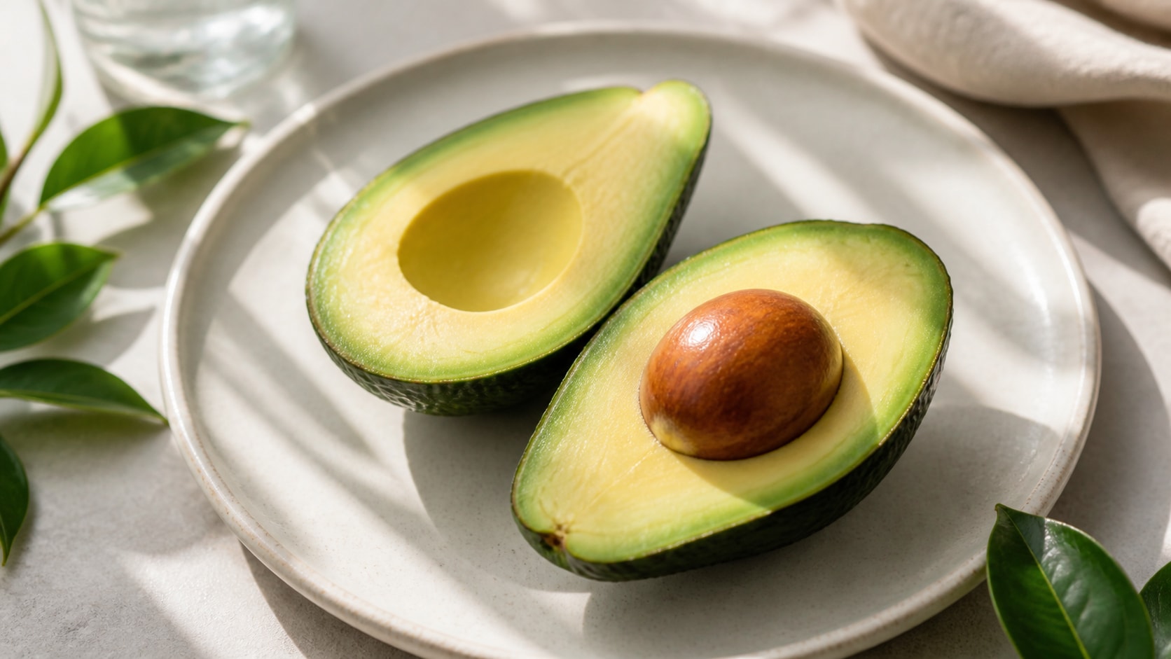 avocado prompt feature showing fresh cut texture