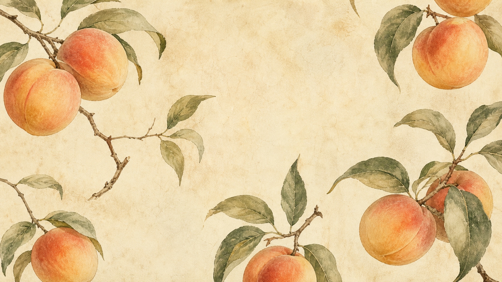 minimalist vintage fruit wallpaper prompt feature image