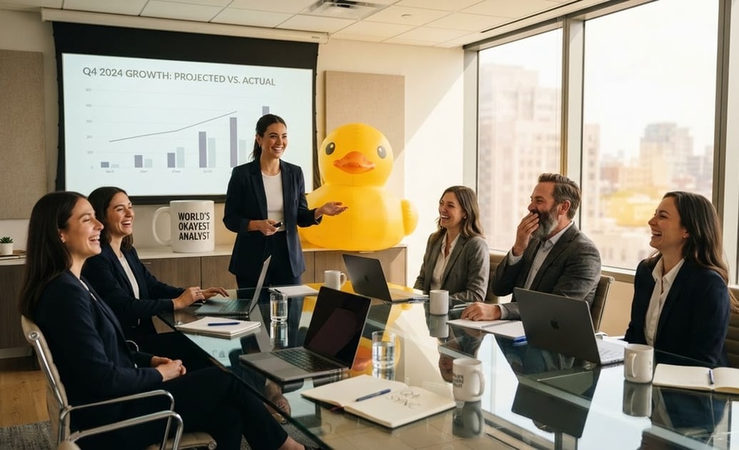 Enhance professional content with humor