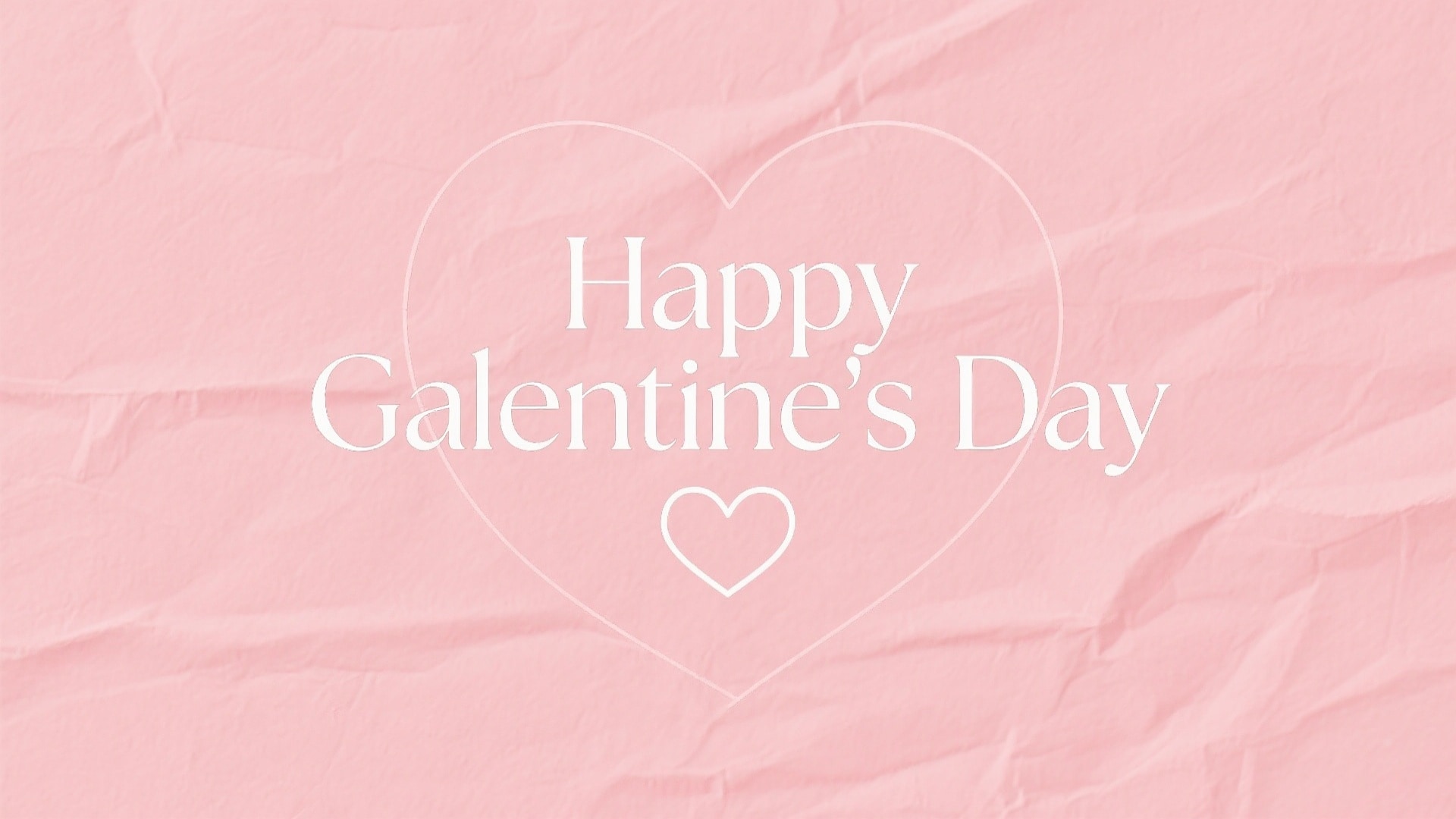 Minimal Galentine's Day background