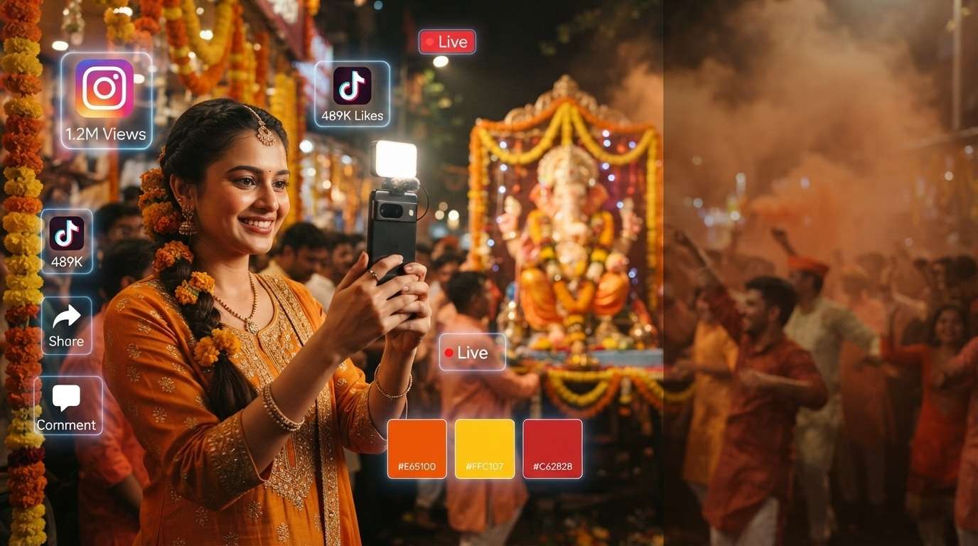 Elevate Your Ganesh Chaturthi Campaigns with AI Posters