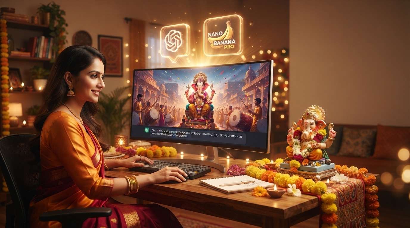 Ultimate AI Text-to-Image Experience for Ganesh Visarjan