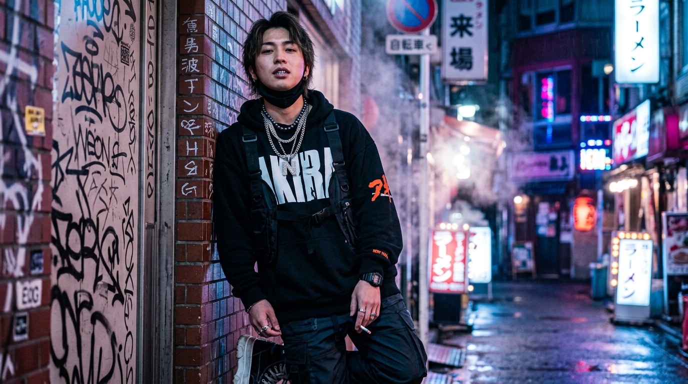 Create trending street gangster aesthetics