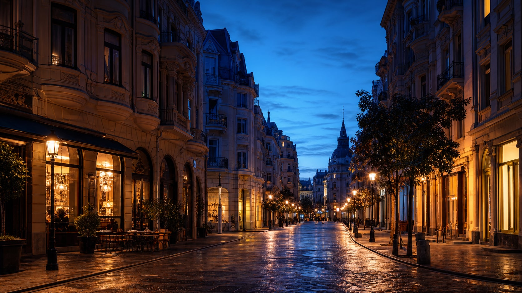 Gemini AI blue hour prompt feature showing twilight color