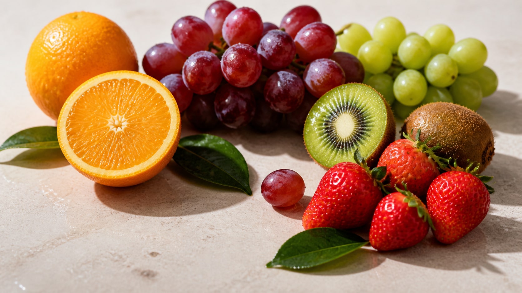 Filmora AI image generator creating realistic fruit photography