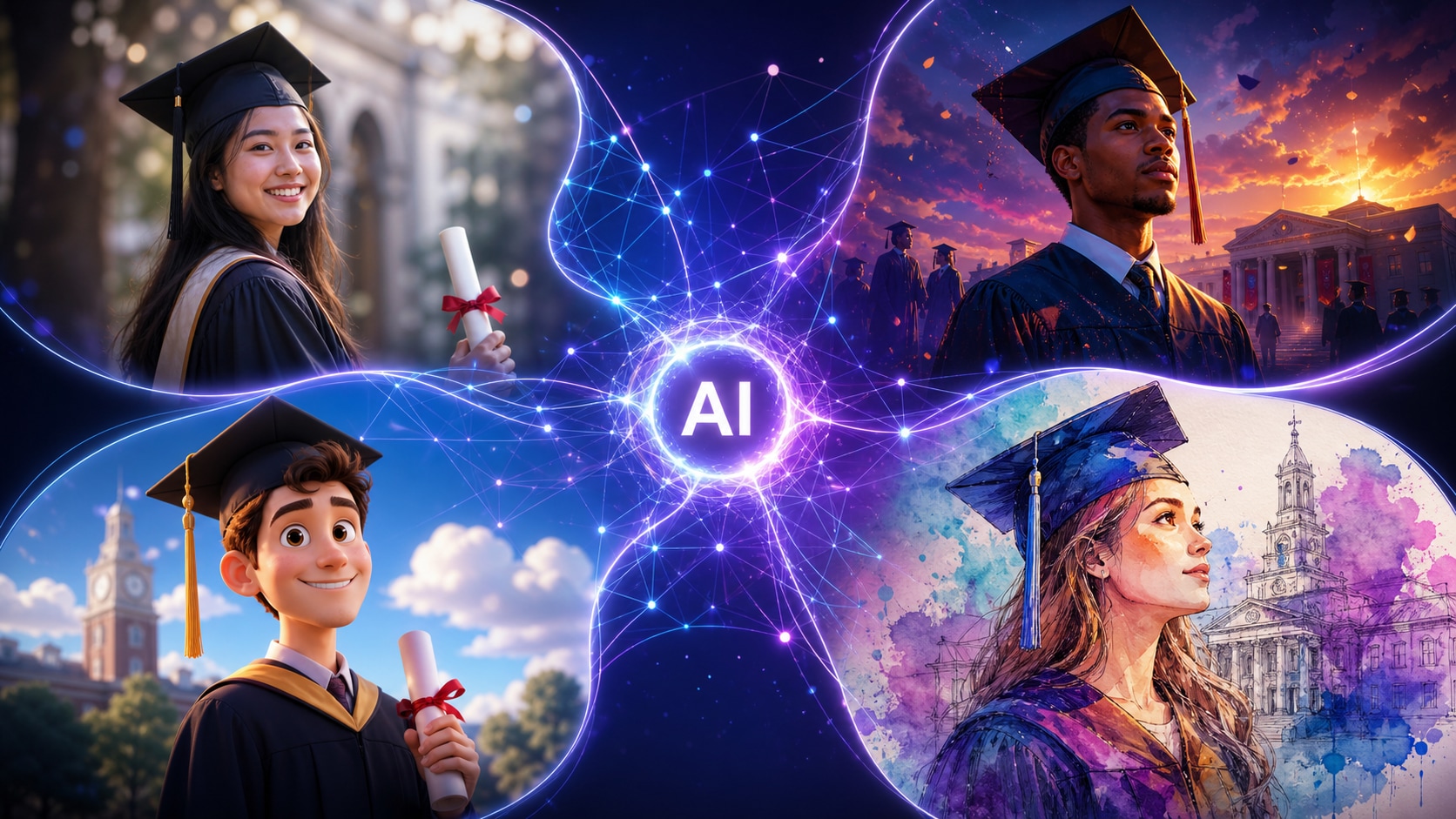 Unlock limitless creativity with powerful AI models for graduation photos