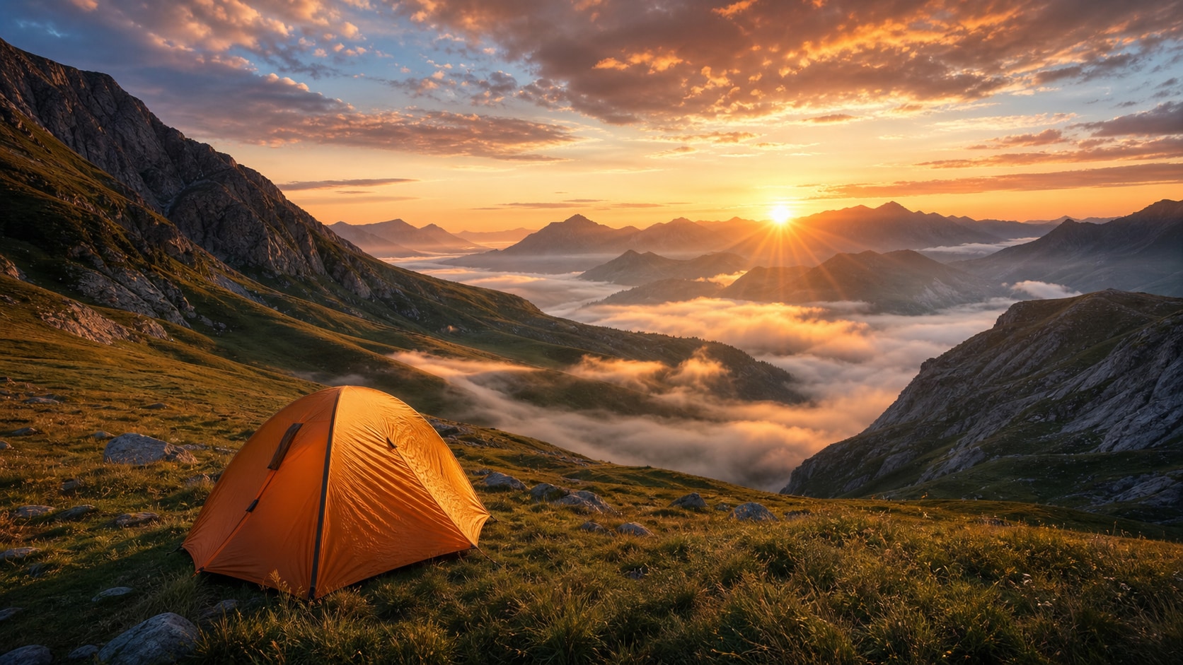 sunrise travel landscape prompt feature image