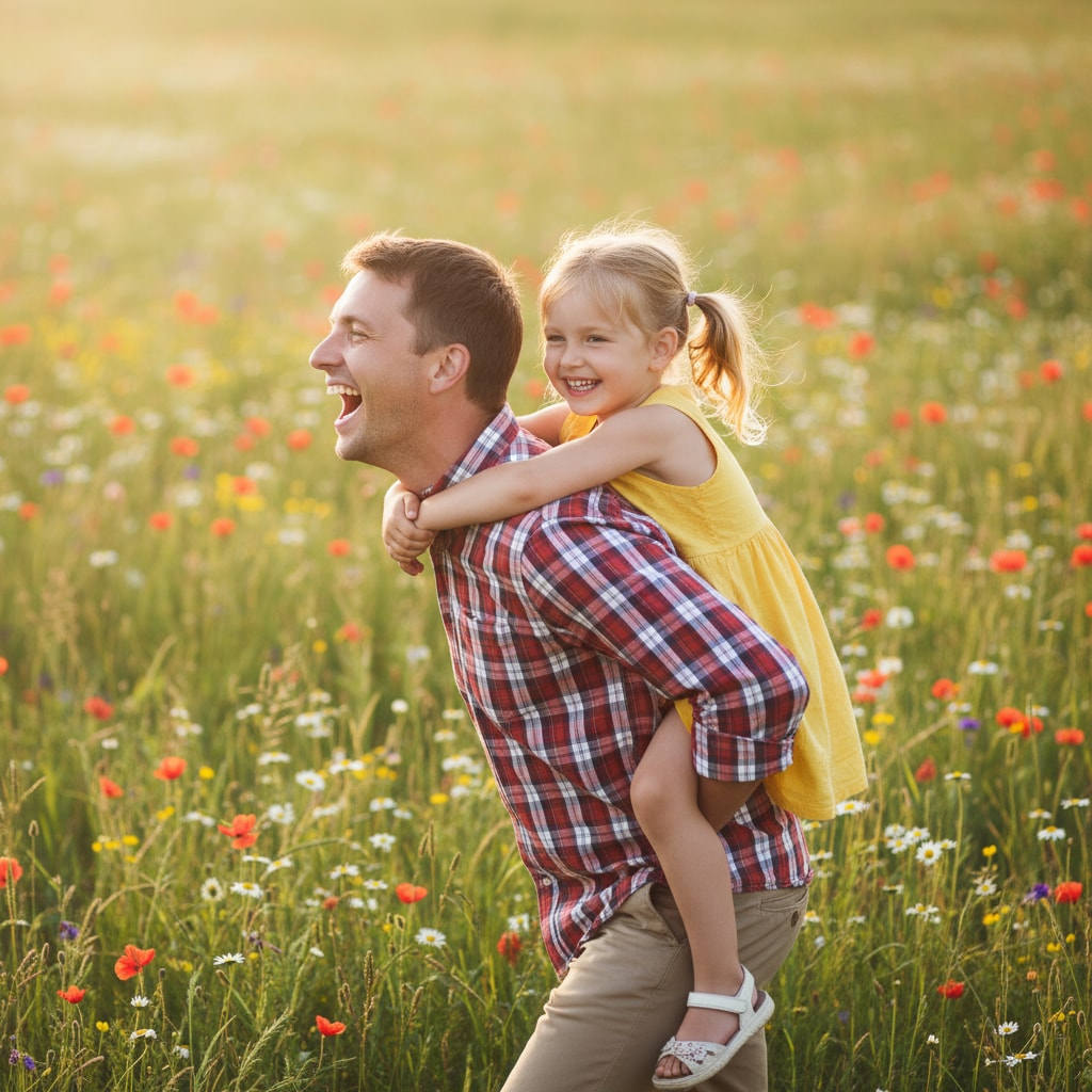 father and daughter gemini ai prompts