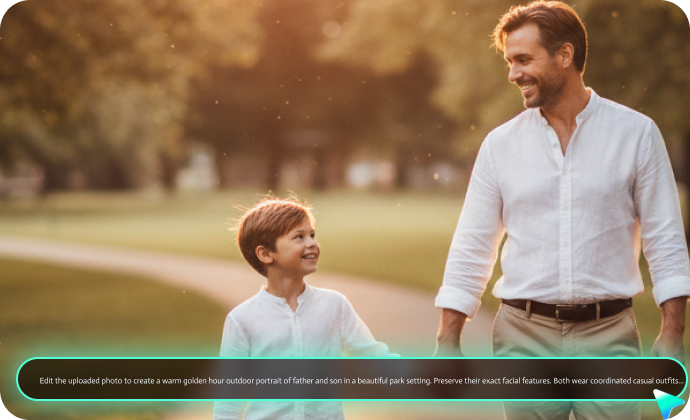 父子のGeminiプロンプト