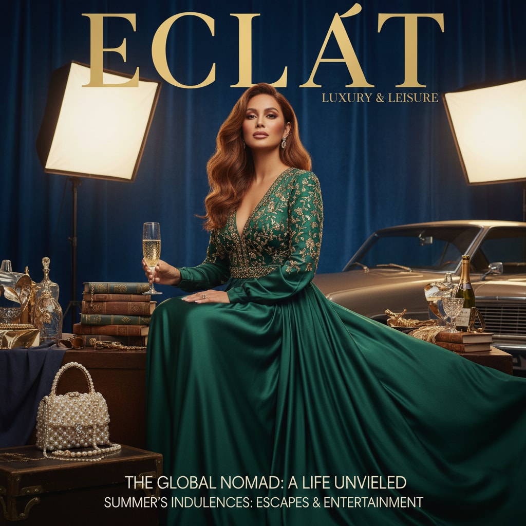 prompt IA Nano Banana Pro pour couverture de magazine