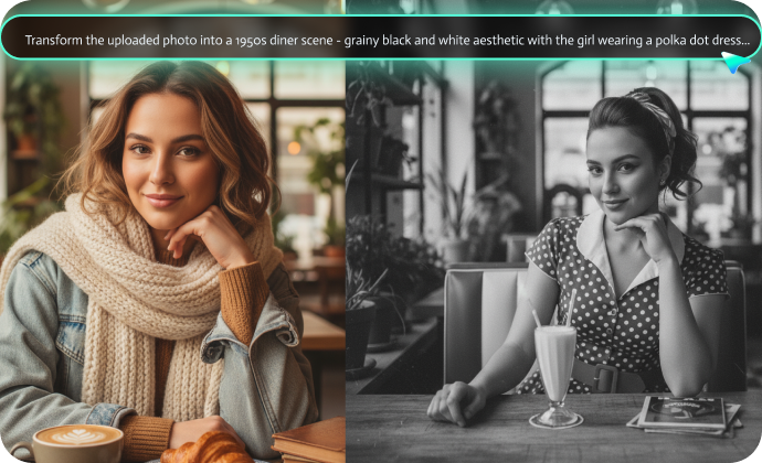 gemini prompts for retro photos
