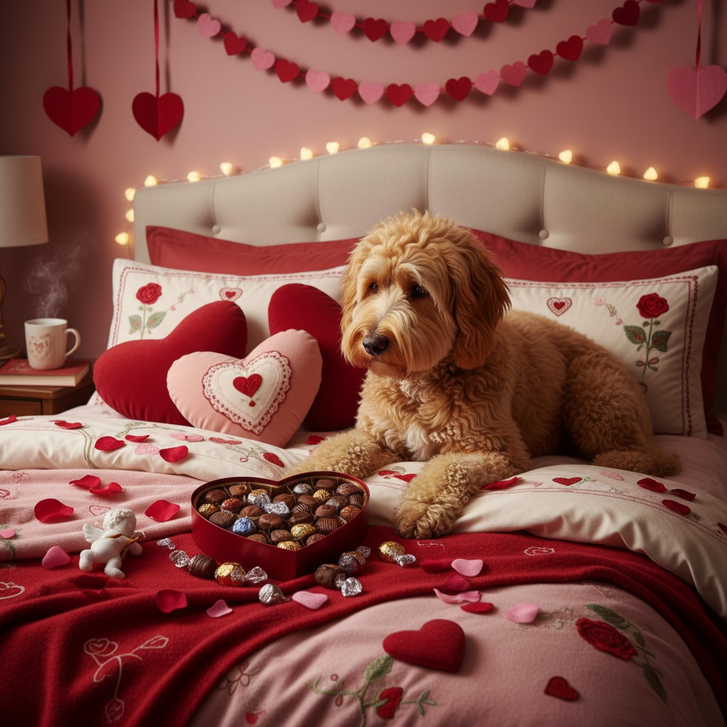 customize valentine dog pictures in filmora