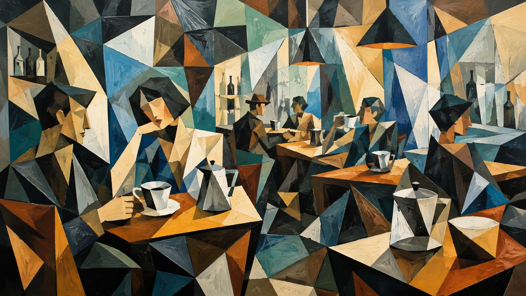 cafe image prompts