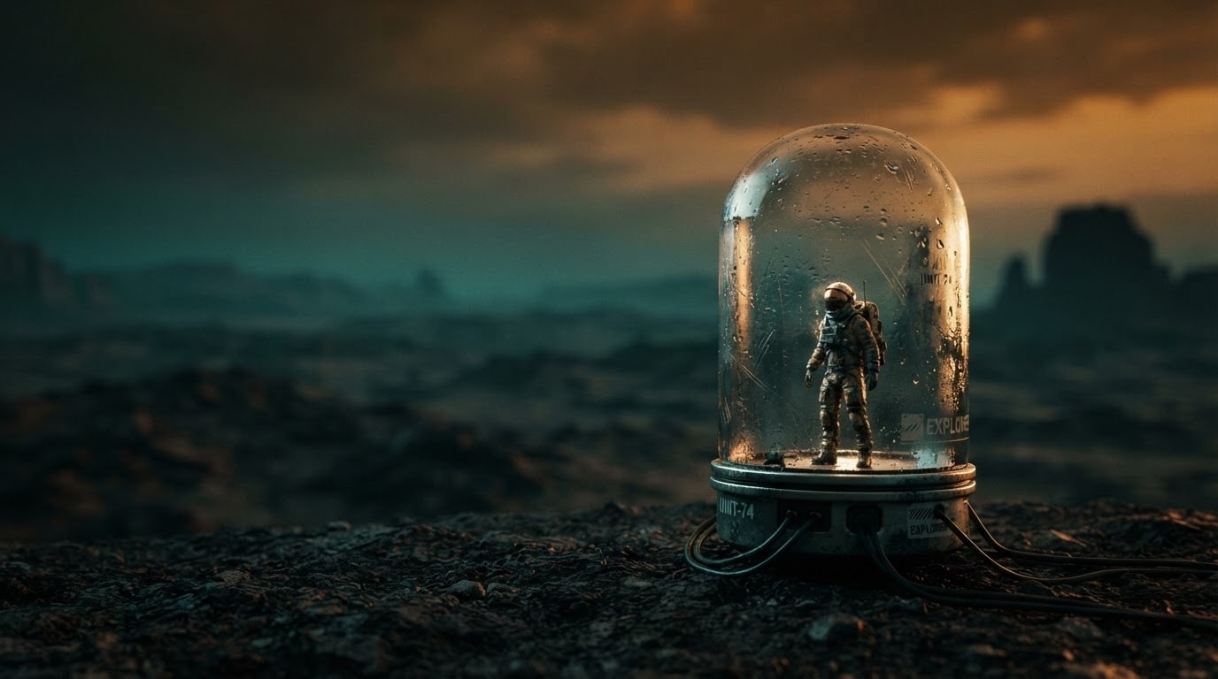 Customize micro-environments with a glass capsule prompt