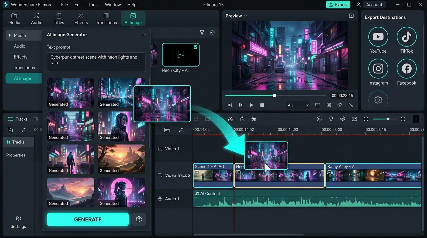 GPT Image 2 with Filmora workflow