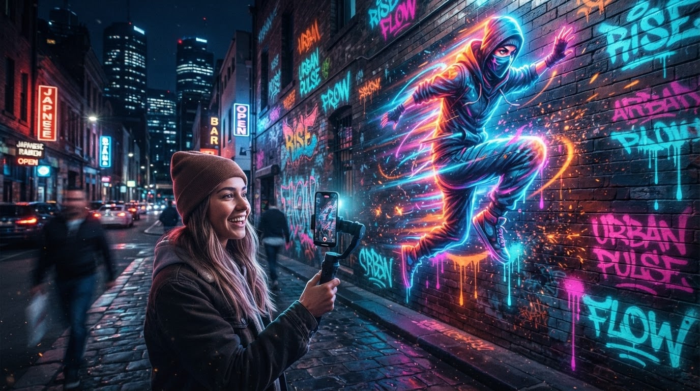 Animate urban masterpieces with video editing tools